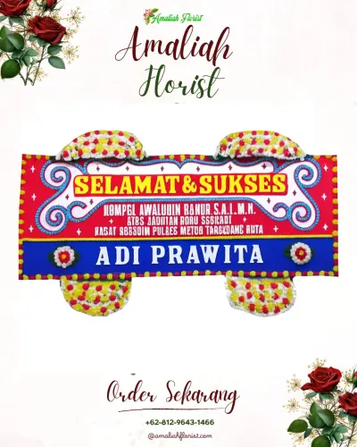 Karangan Bunga Ucapan Selamat di Kalimandi